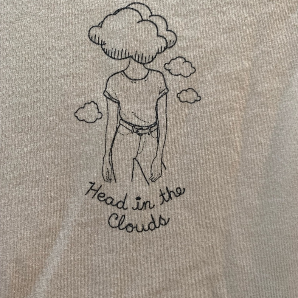 MATE The Label “Head in the clouds” tank